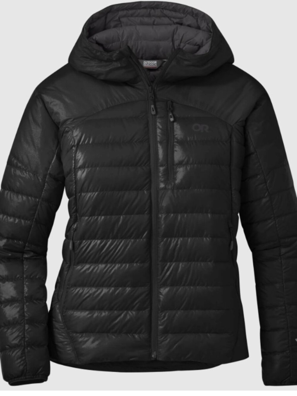 Outdoor Research Women's Helium Down Hoodie Black Large